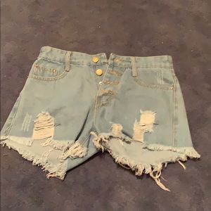 Jean shorts